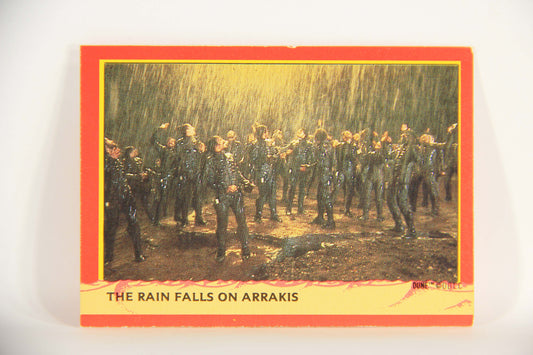 Dune 1984 Trading Card #128 The Rain Falls On Arrakis L014433