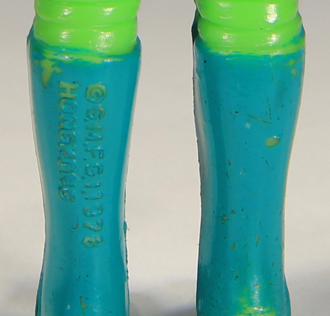 Star Wars Greedo 1978 Vintage Action Figure DAMAGED Hong Kong COO II-1a Smile L015122