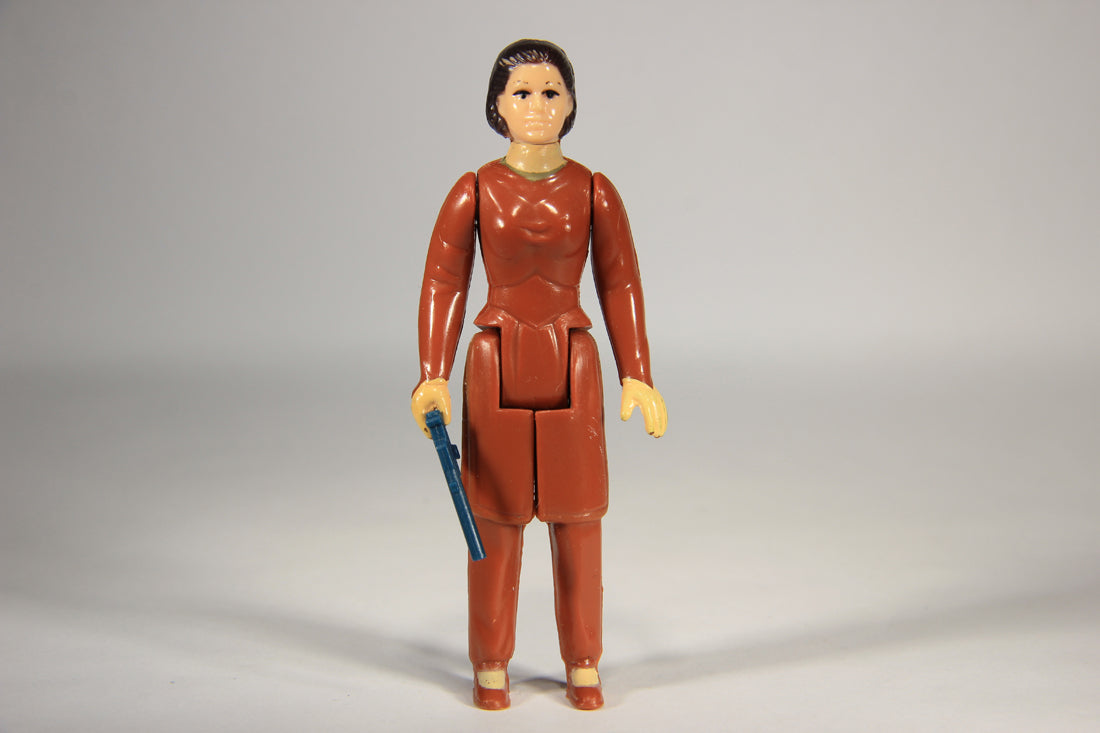 Star Wars Leia Organa Bespin Gown 1980 ESB Figure DAMAGED Hong Kong COO III-1a Smile L015626