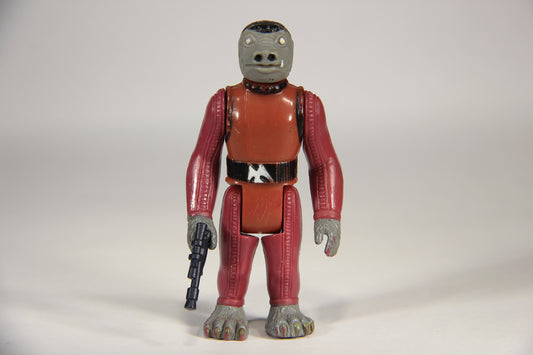 Star Wars Snaggletooth 1978 Action Figure DISCOLORATION Hong Kong COO III-1b Smile L015631