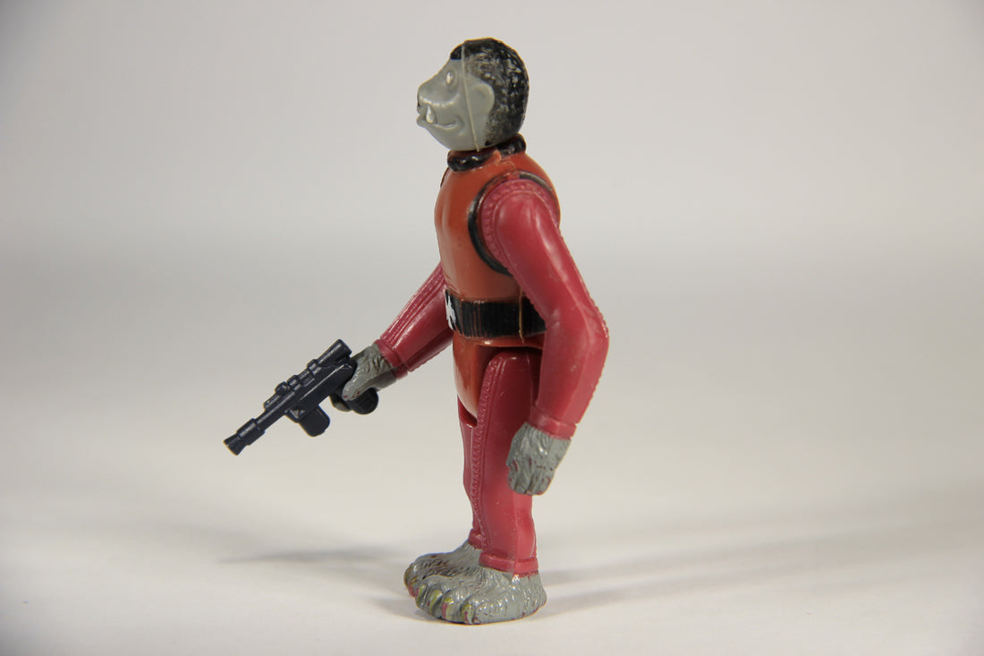 Star Wars Snaggletooth 1978 Action Figure DISCOLORATION Hong Kong COO III-1b Smile L015631
