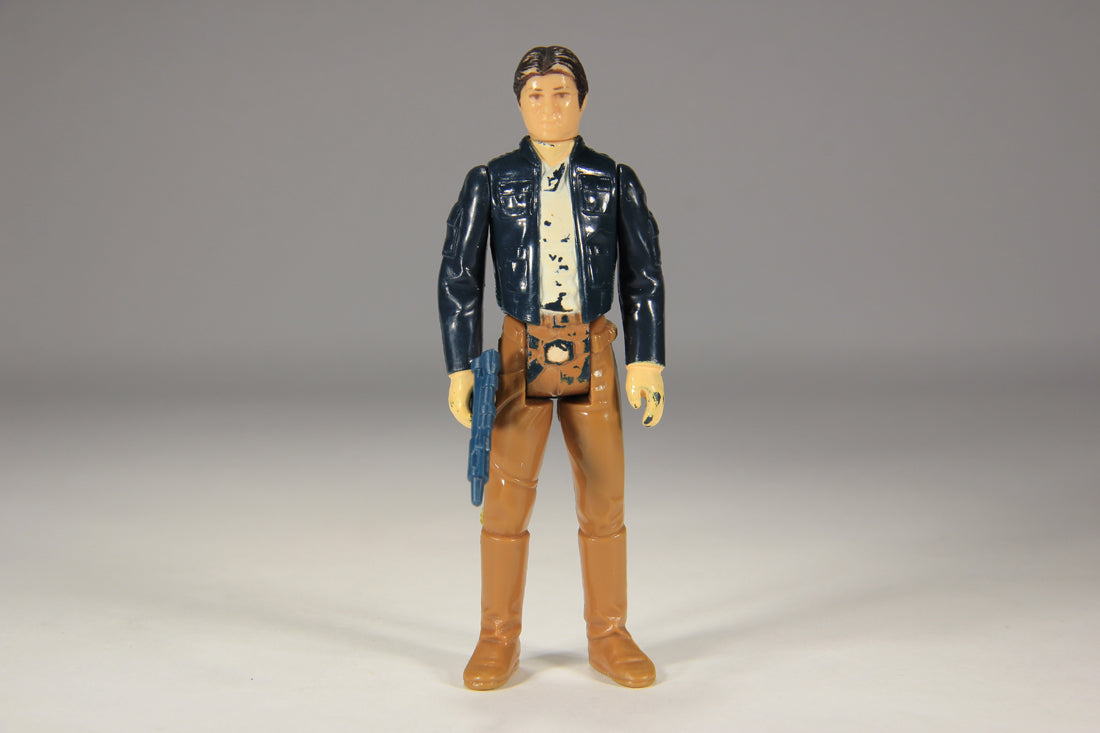 Star Wars Han Solo Bespin Outfit 1980 ESB Figure Hong Kong COO III-1b Smile L015685