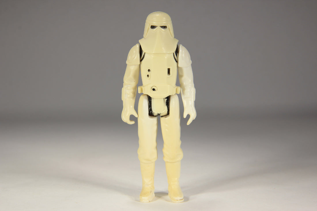 Star Wars Imperial Stormtrooper 1980 ESB Figure DAMAGED Hong Kong COO III-1b Smile L015686