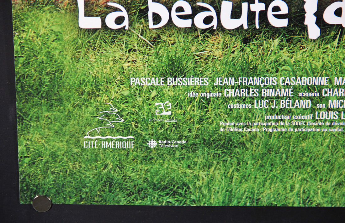 La Beauté De Pandore 2000 Movie Poster Rolled 27 x 39 French Charles Binamé L015924