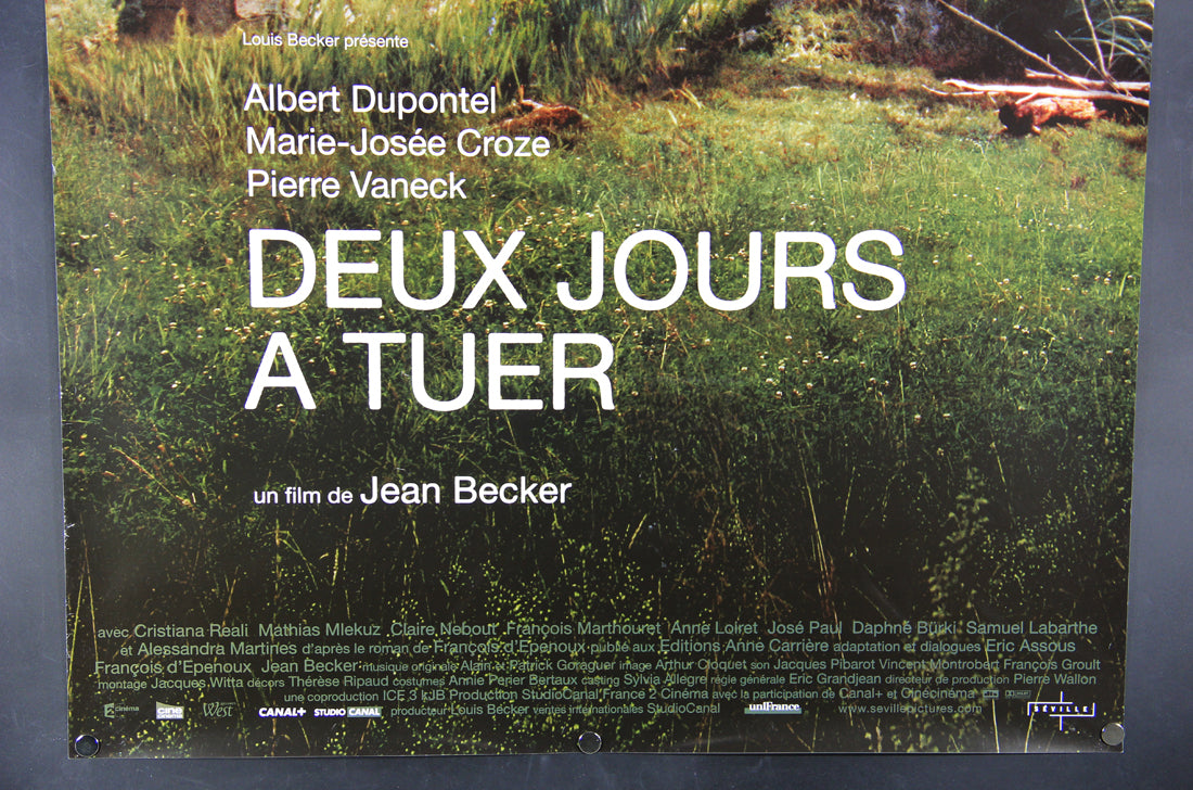 Deux Jours À Tuer 2008 Movie Poster Rolled 27 x 39 Affiche Jean Becker L015926