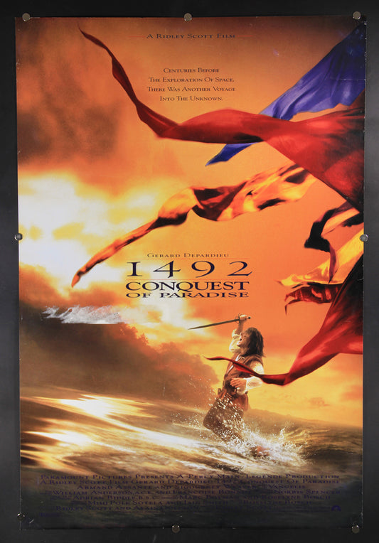 1492 Conquest Of Paradise 1992 Movie Poster Rolled 27 x 40 Ridley Scott L015929