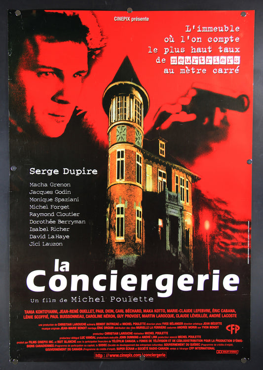 La Conciergerie 1997 Movie Poster Rolled 27 x 39 Michel Poulette Serge Dupire L015933