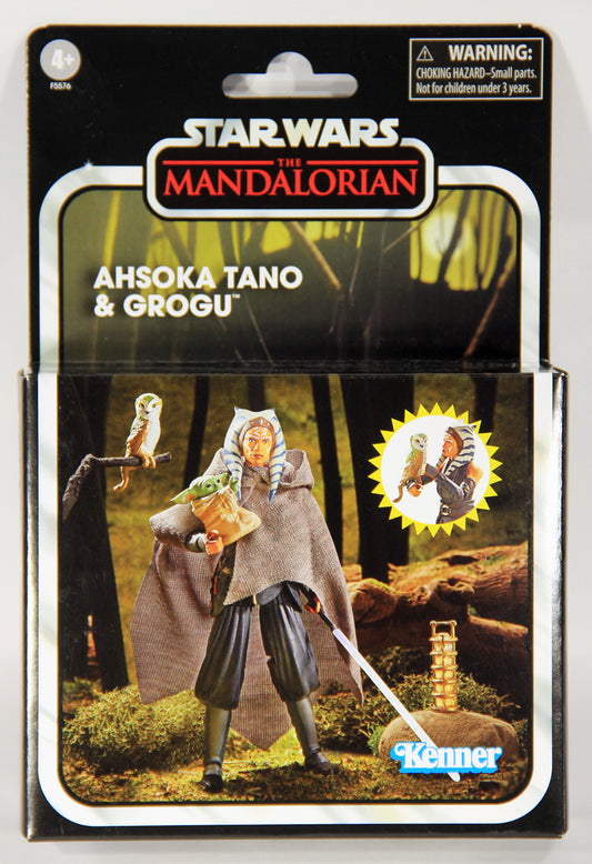 Star Wars Ahsoka Tano & Grogu Deluxe Pack Vintage Collection Mandalorian MISB L015949