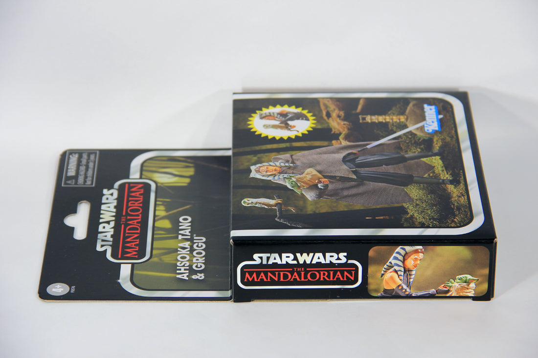 Star Wars Ahsoka Tano & Grogu Deluxe Pack Vintage Collection Mandalorian MISB L015949