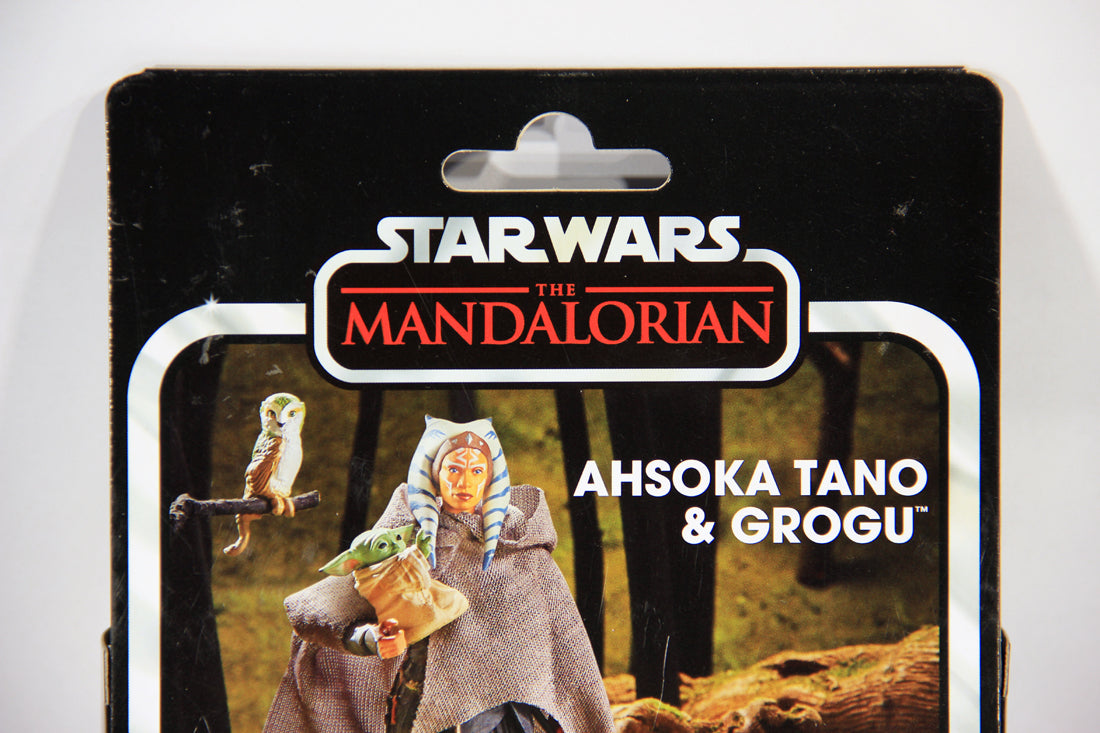 Star Wars Ahsoka Tano & Grogu Deluxe Pack Vintage Collection Mandalorian MISB L015949