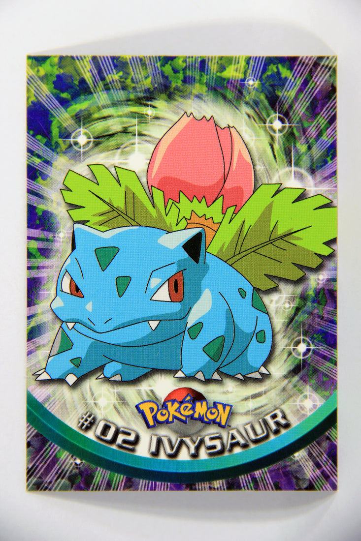 Pokmon Card Ivysaur #2 TV Animation Blue Logo 1st Print ENG L015950  AGS  Collectibles