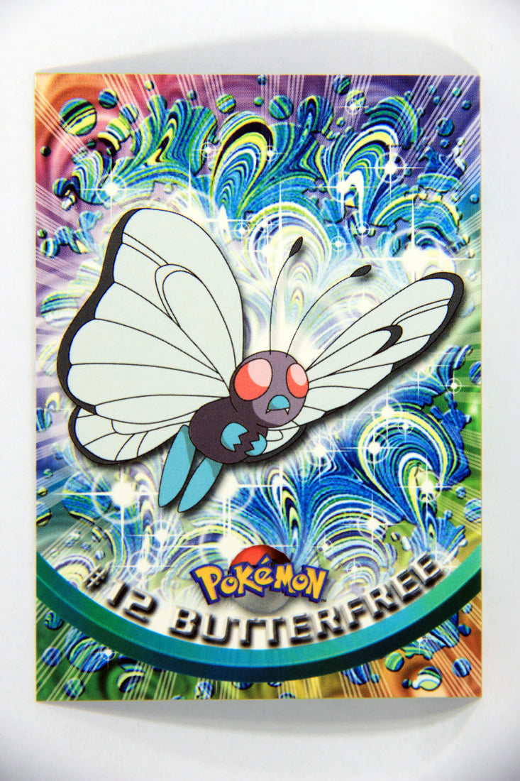 Pokémon Card Butterfree #12 TV Animation Blue Logo 1st Print ENG L015951