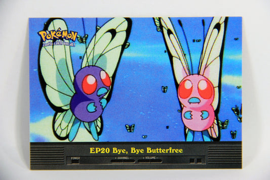 Pokémon Card TV Animation #EP20 Bye Bye Butterfree Blue Logo 1st Print ENG L015966