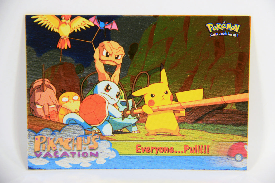 Pokémon Card First Movie #52 Everyone Pull Foil Chase Blue Logo 1st Print ENG L015971