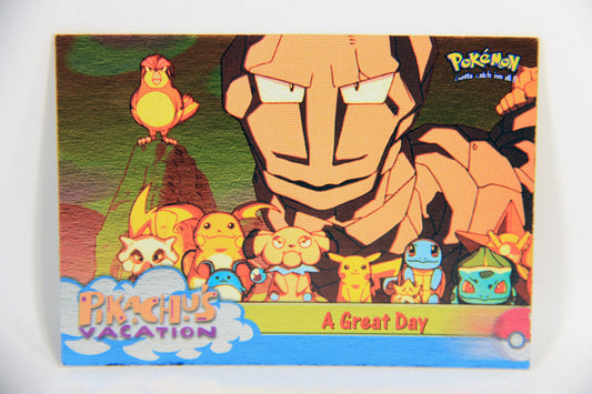 Pokémon Card First Movie #58 A Great Day Foil Chase Blue Logo 1st Print ENG L015972