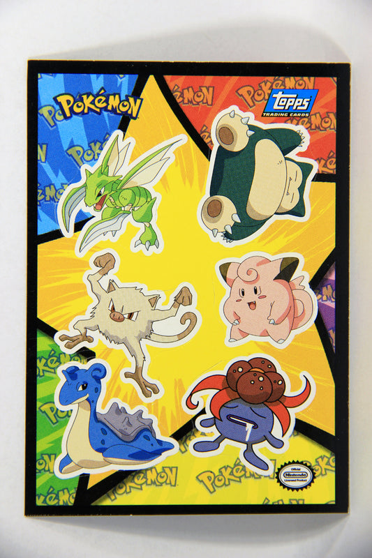 Pokémon Card First Movie Sticker #16 Lapras Gloom Blue Logo 1st Print ENG L015973