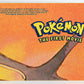 Pokémon Card First Movie Sticker #7 Pikachu Raichu Blue Logo 1st Print ENG L015974