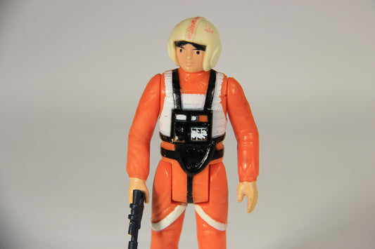 Star Wars Luke Skywalker X-Wing Pilot 1978 Figure Hong Kong COO II-1d Kader L015978