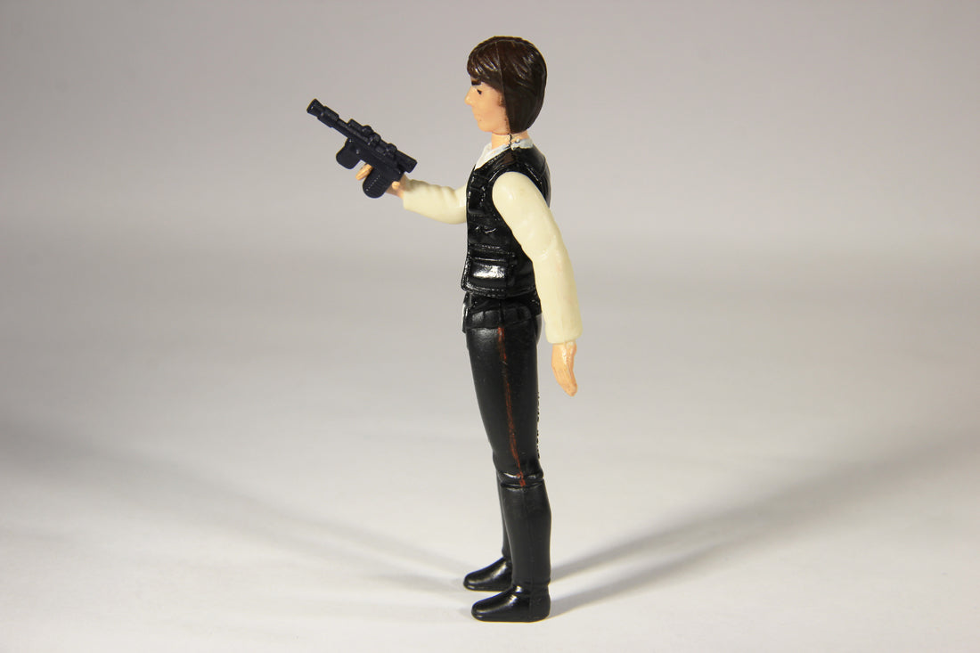 Star Wars Han Solo 1977 Big Head Variant Action Figure Hong Kong COO II-1b Kader L015980