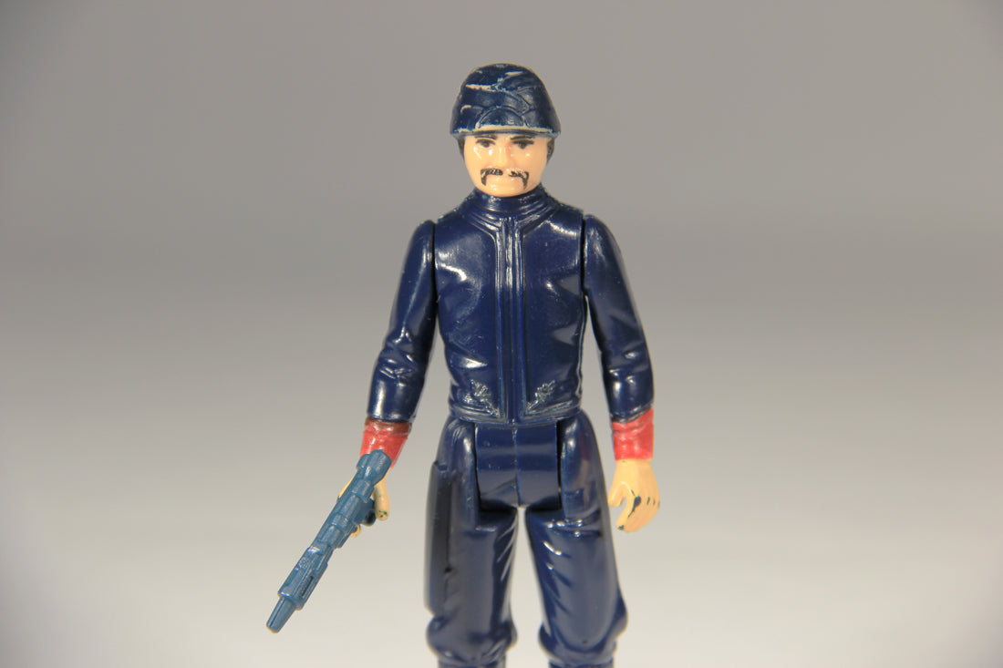 Star Wars Bespin Security Guard 1980 ESB Action Figure Hong Kong COO I-1b Smile L015995