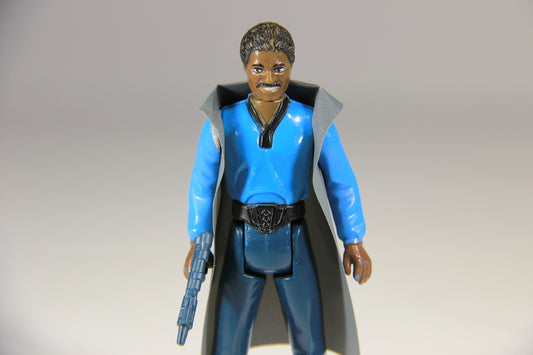 Star Wars Lando Calrissian 1980 ESB Figure White Teeth Hong Kong COO II-1b Smile L015998