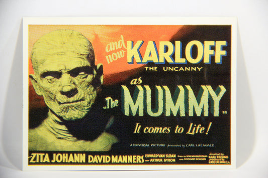 Universal Monsters Of The Silver Screen 1996 Sticker Card #S3 The Mummy 1932 L016026