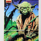Star Wars Galaxy 1993 Topps Trading Card #120 Master Yoda Artwork ENG L016040