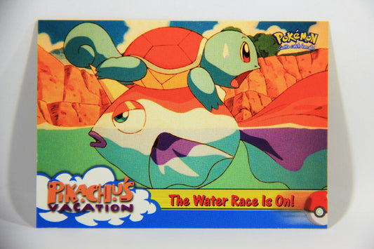 Pokémon Card First Movie #47 The Water Race Is On - Blue Logo 1st Print ENG L016058