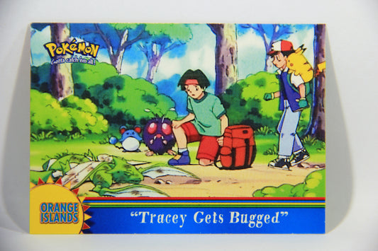 Pokémon Card TV Animation #OR14 Tracey Gets Bugged Blue Logo 1st Print ENG L016070
