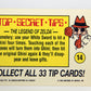 Nintendo The Legend Of Zelda 1989 Sticker Card #14 Lopar ENG L016076