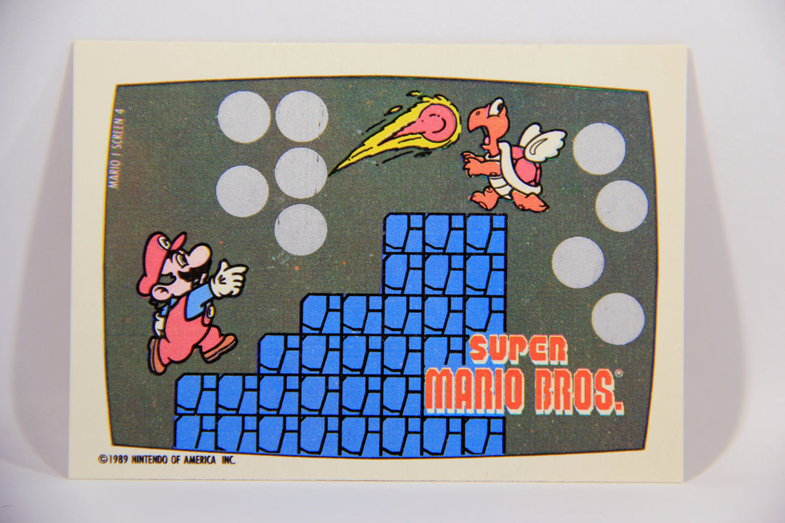 Nintendo Super Mario Bros 1989 Scratch-Off Card Screen #4 Of 10 ENG L016077