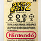 Super Mario Bros 2 Nintendo 1989 Scratch-Off Card Screen #10 Of 10 ENG L016082