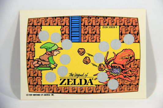 Nintendo The Legend Of Zelda 1989 Scratch-Off Card Screen #4 Of 10 ENG L016083