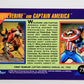 1992 Marvel Universe Series 3 Trading Card #75 Wolverine And Captain America ENG L016105