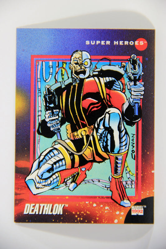 1992 Marvel Universe Series 3 Trading Card #45 Deathlok ENG L016110