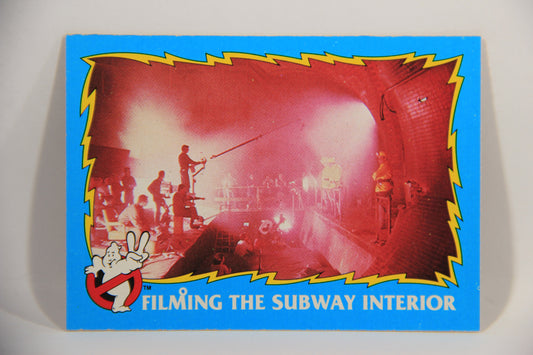 Ghostbusters II 1989 Trading Card #84 Filming The Subway Interior L016131