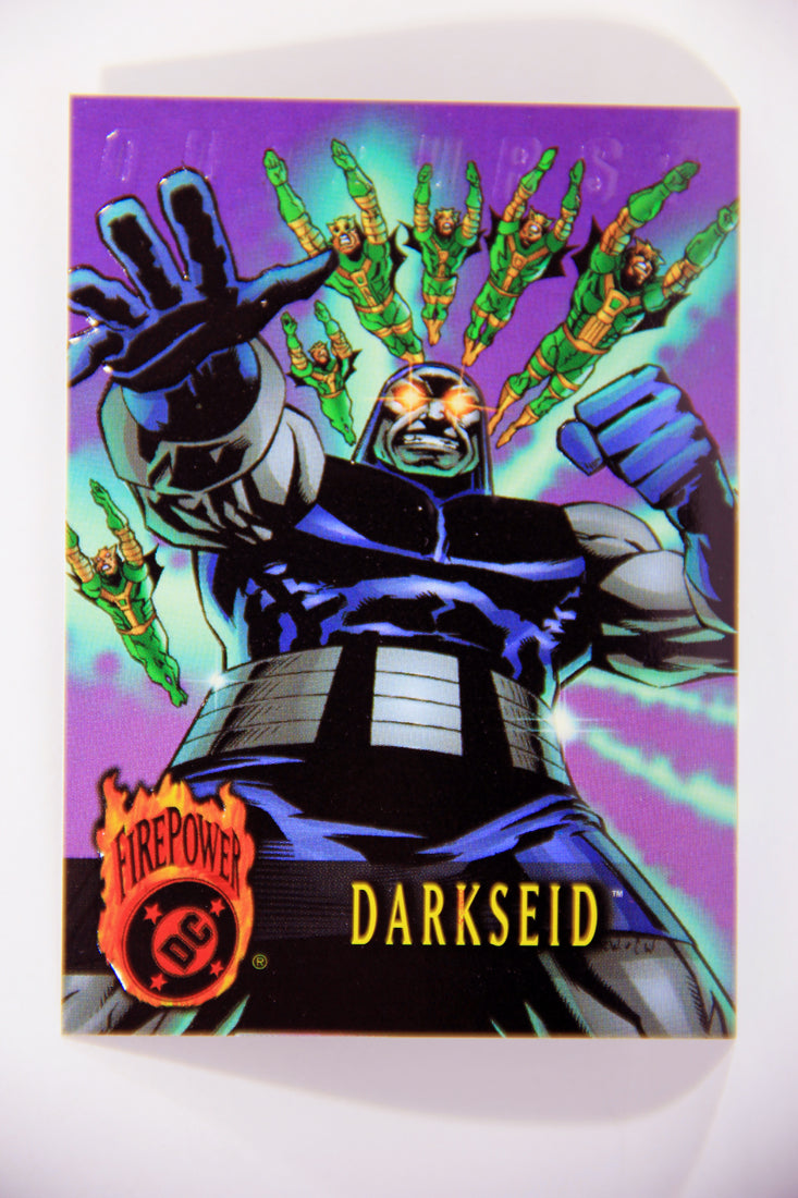 DC Outburst Firepower 1996 Trading Card #39 Darkseid Embossed Card L016173