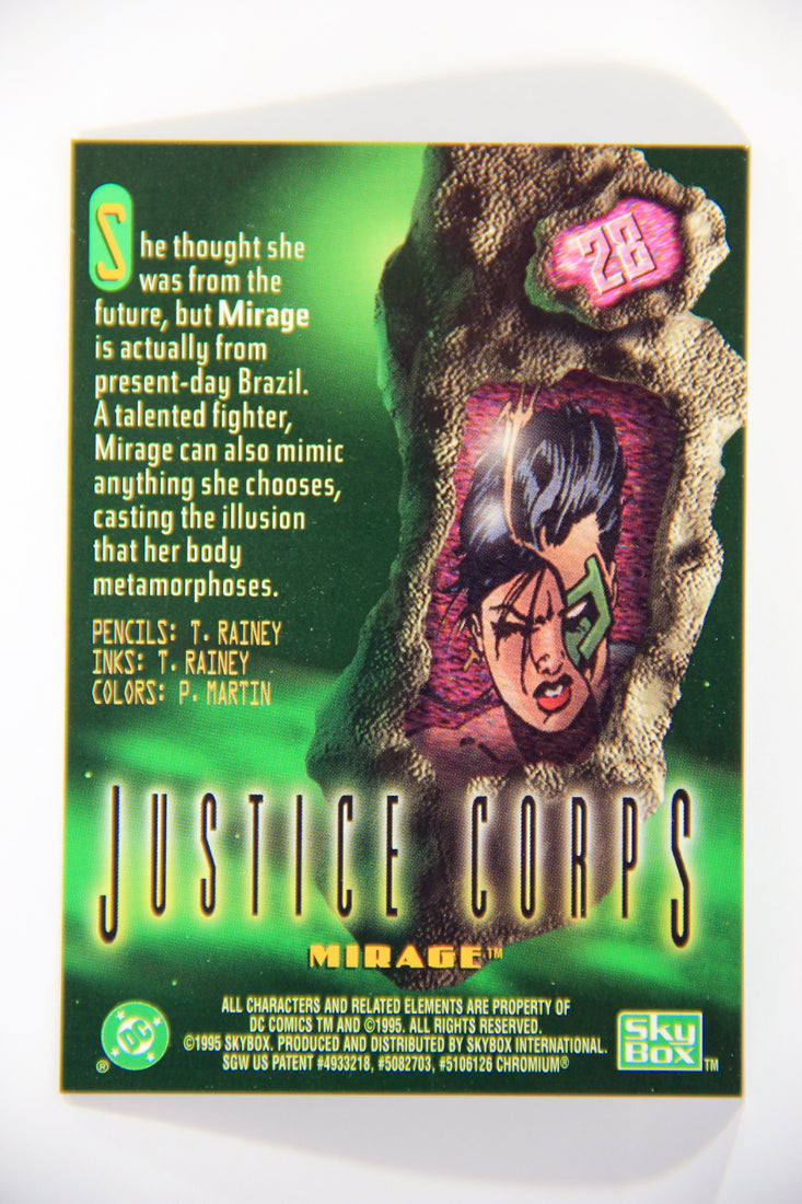 DC Legends '95 Power Chrome 1995 Trading Card #28 Mirage L016181