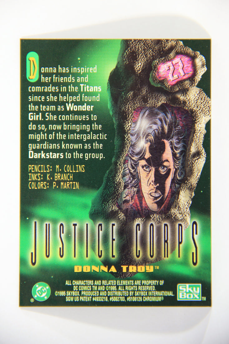 DC Legends '95 Power Chrome 1995 Trading Card #27 Donna Troy L016182