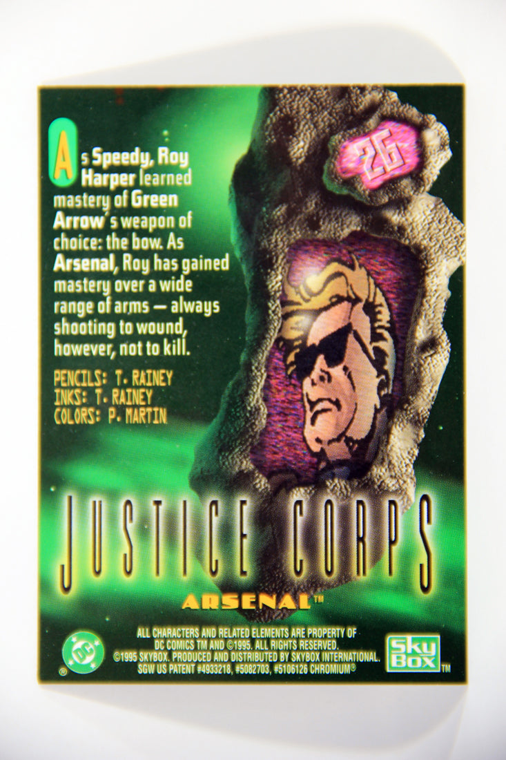 DC Legends '95 Power Chrome 1995 Trading Card #26 Arsenal L016183