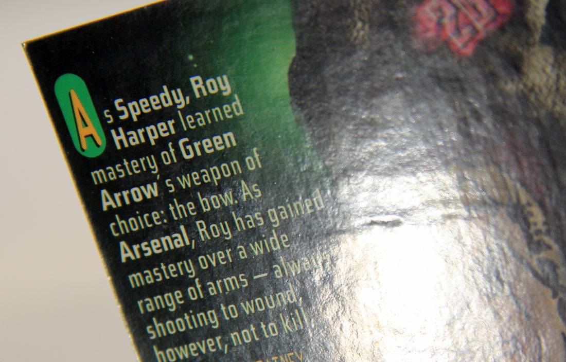 DC Legends '95 Power Chrome 1995 Trading Card #26 Arsenal L016183