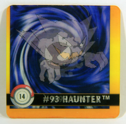 Pokémon Card Action Flipz 3D Premier Edition #14 Gastly - Haunter ENG L016200