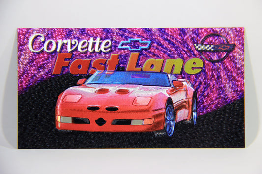 Corvette Heritage Collection 1996 Fast Lane Foil Card #FL-9 - 1991 Corvette Callaway Speedster L016217