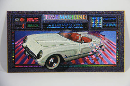 Corvette Heritage Collection 1996 Milestones Time Machine Foil Card #MS-1 - 1953 L016218