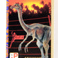 Jurassic Park 1993 Trading Card #6 Gallimimus ENG Topps L016257