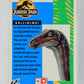 Jurassic Park 1993 Trading Card #6 Gallimimus ENG Topps L016257