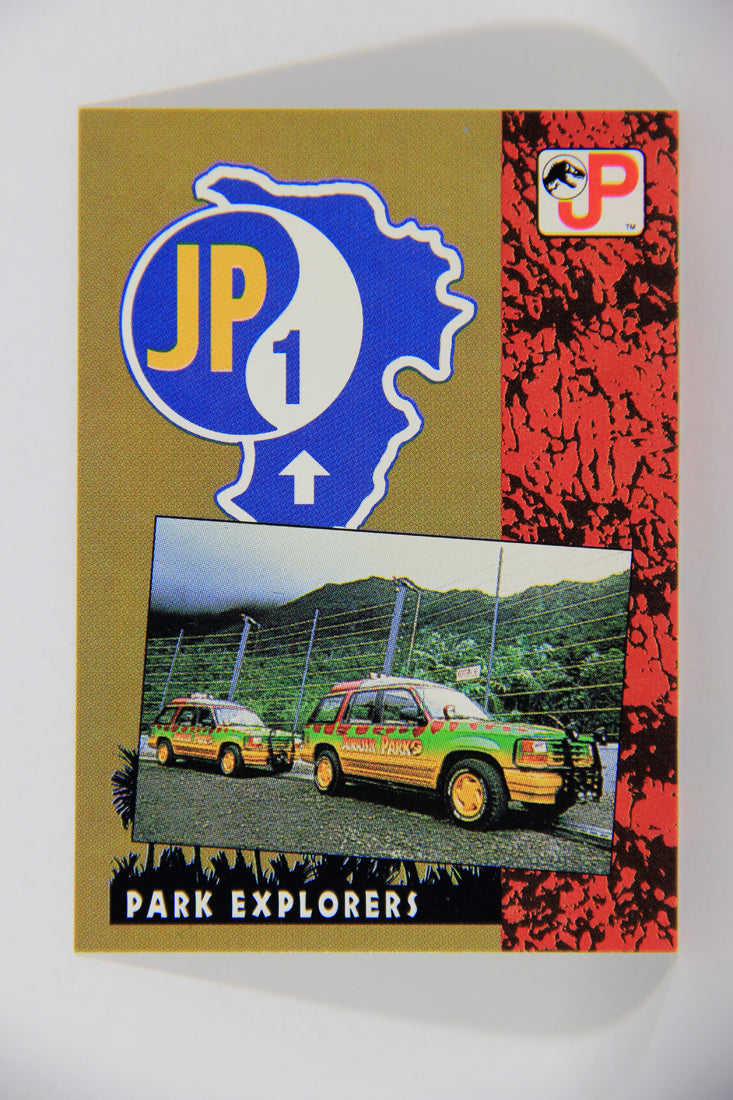 Jurassic Park 1993 Trading Card #10 Park Explorers ENG Topps L016261