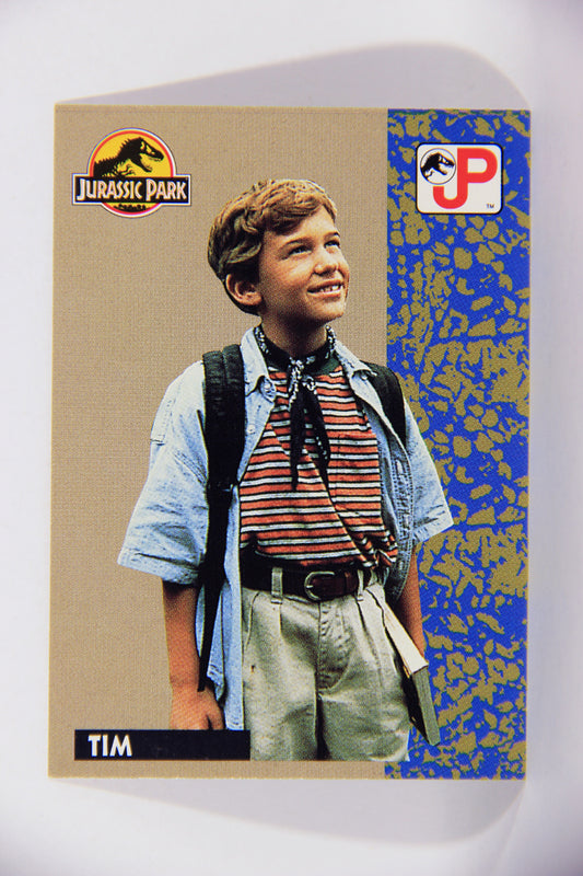 Jurassic Park 1993 Trading Card #14 Tim ENG Topps L016265