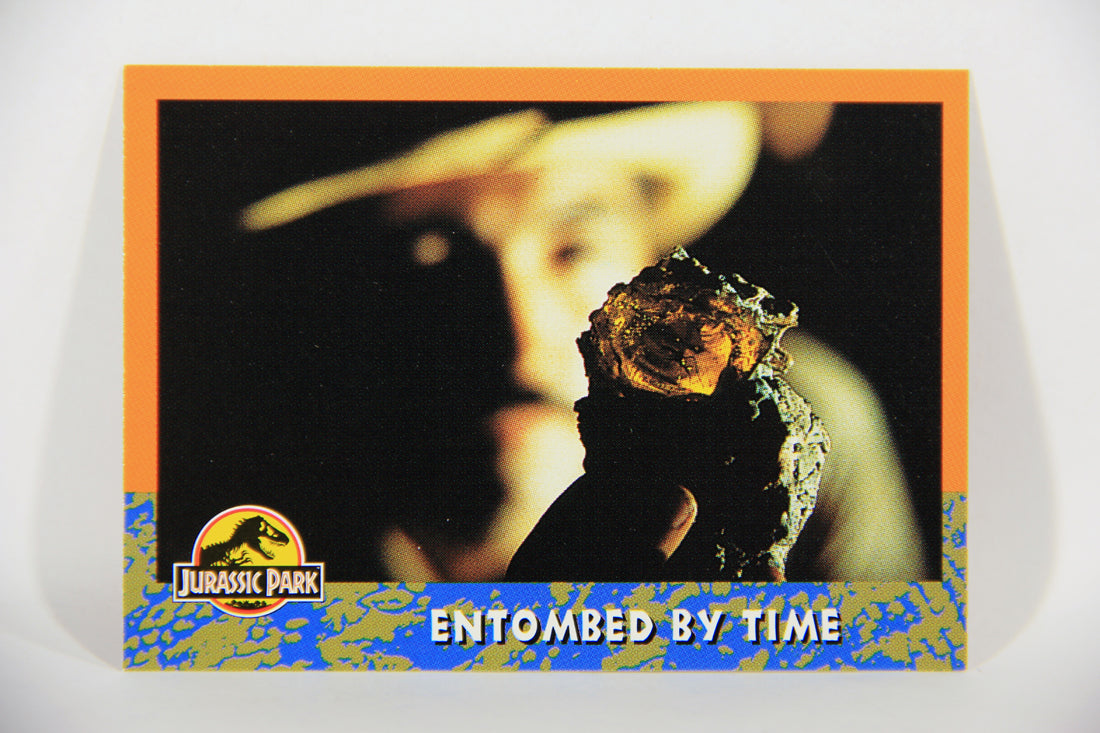 Jurassic Park 1993 Trading Card #21 Entombed By Time ENG Topps L016272