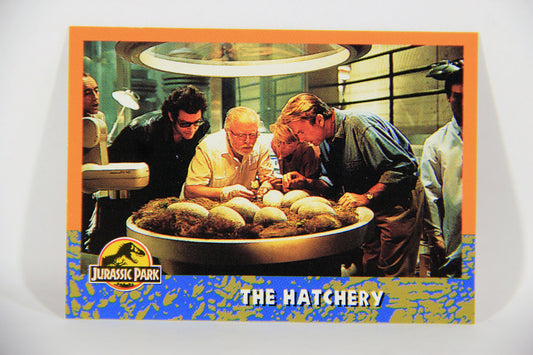 Jurassic Park 1993 Trading Card #26 The Hatchery ENG Topps L016277